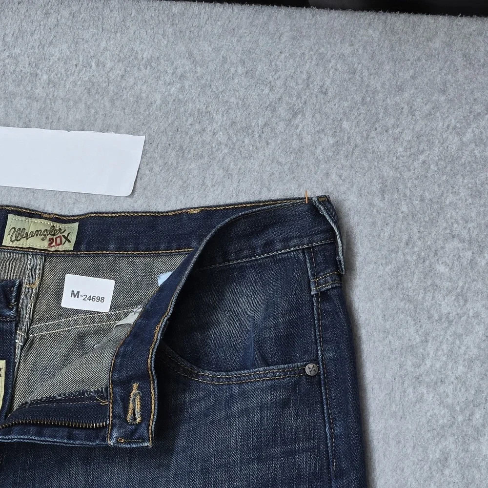 Wrangler 20X Men Jeans 38X34 Blue Denim No 33 Extreme Relaxed‎ 32
